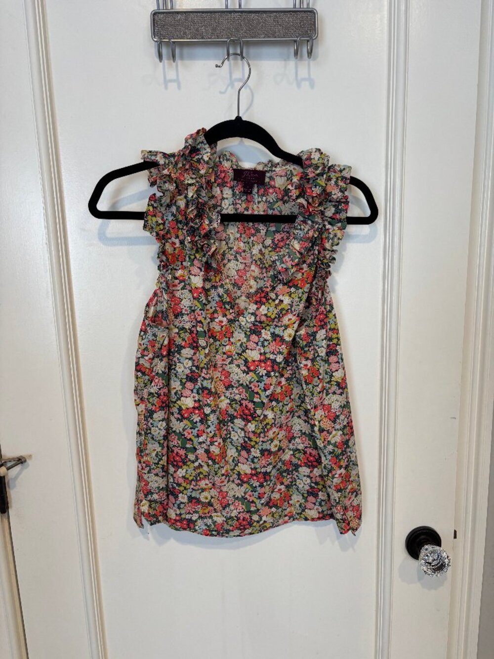J. Crew Liberty Print Sleeveless Top (12)